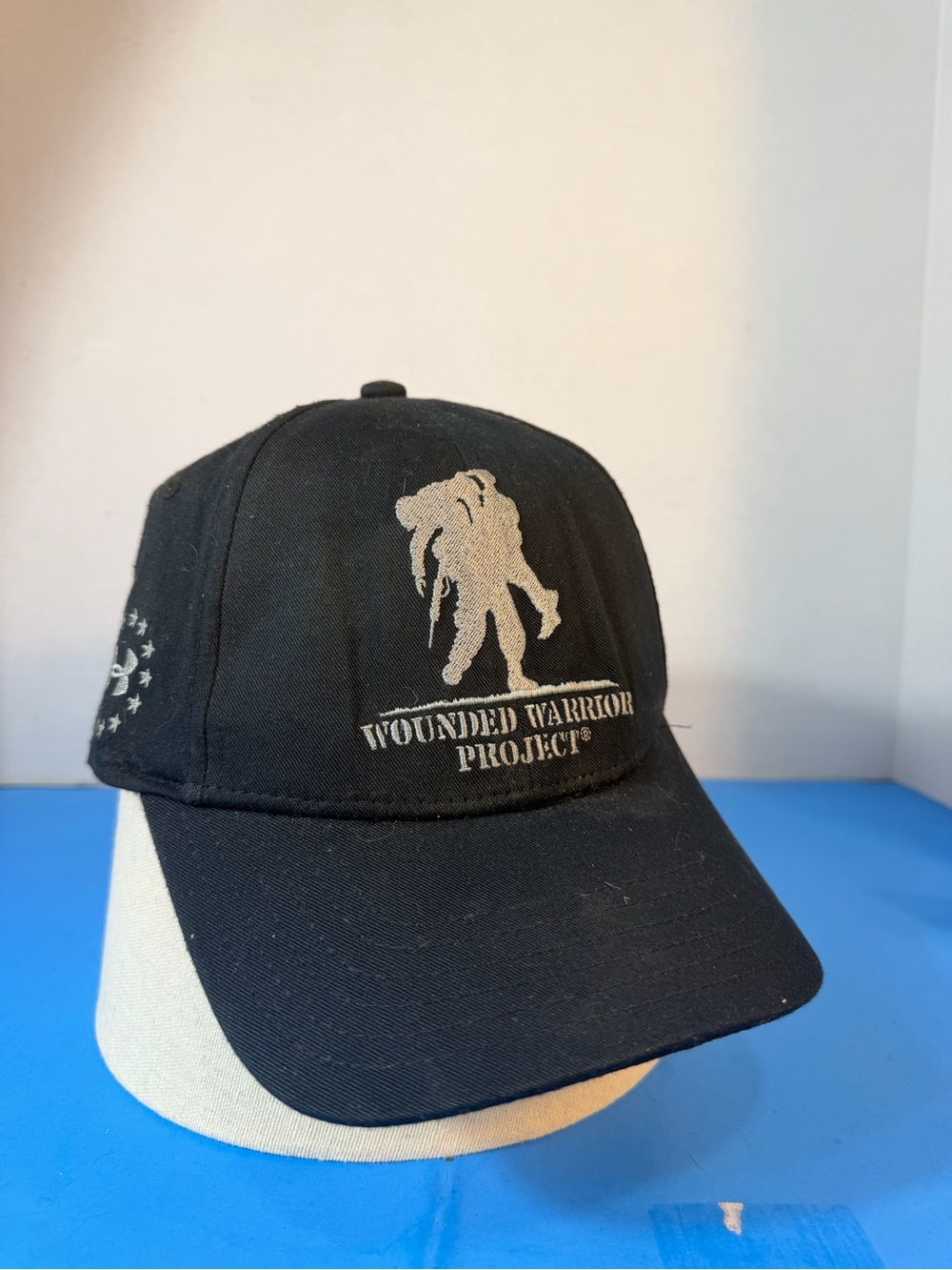 Under Armour Black Wounded Warrior Project Cap